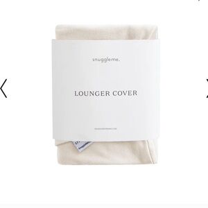 Snuggle Me Lounger Cover ONLY - Cream/Natural